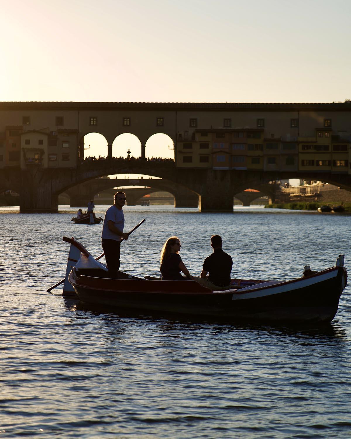Florence from the Arno: a hidden perspective of the city